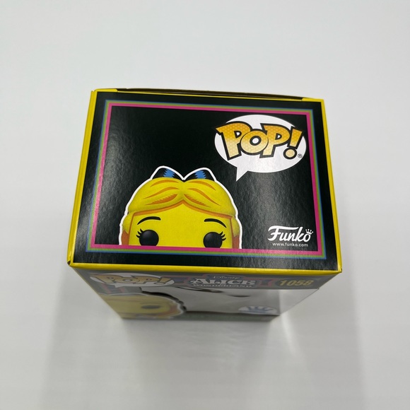 Alice in Wonderland Funko Shop Black Light POP Bundle Set + 4 Free Pop Protector - Picture 8 of 16